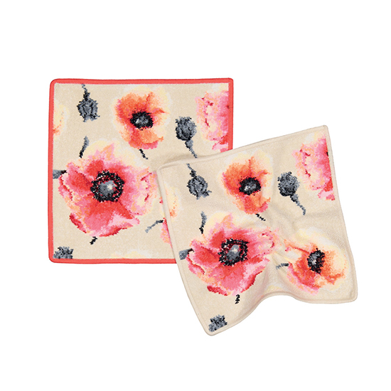 Klatschmohn — немецкий текстиль FEILER для дома из шенилла