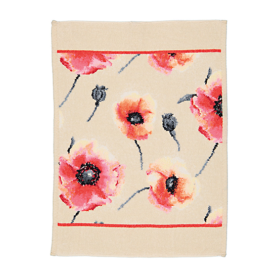 Klatschmohn — немецкий текстиль FEILER для дома из шенилла
