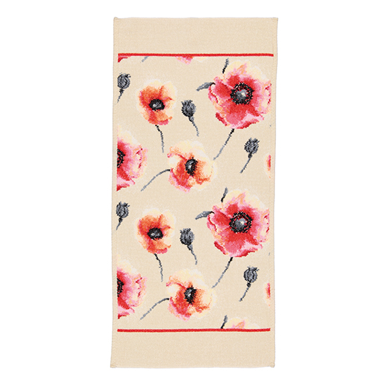 Klatschmohn — немецкий текстиль FEILER для дома из шенилла
